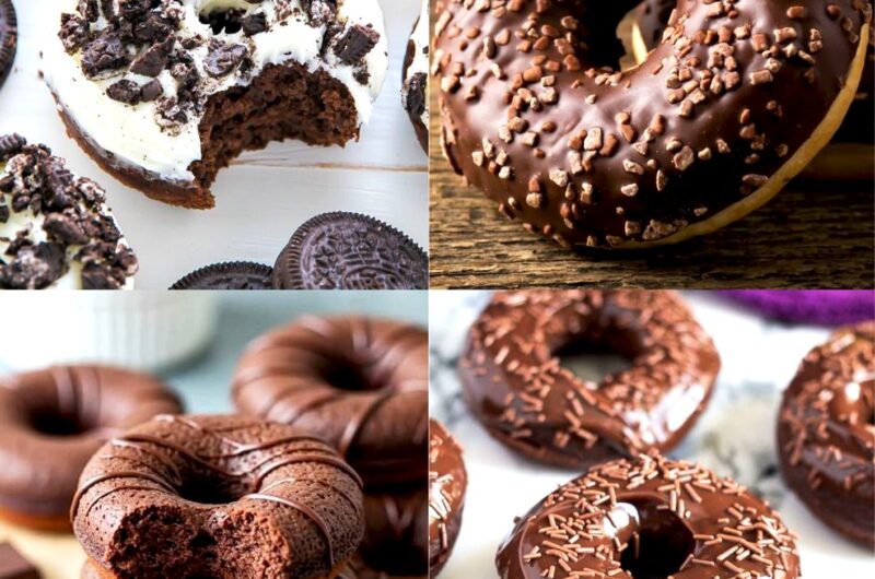 Baked Chocolate Donuts
