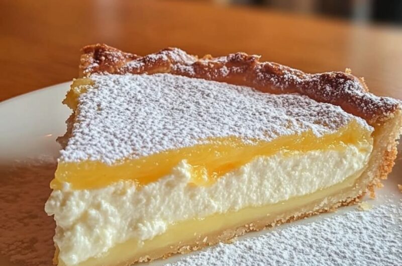 Ricotta Pie 🍋🍊 – A Classic Italian Citrus Dessert
