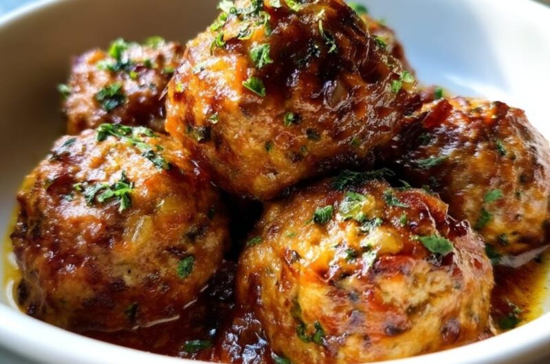 Quick French Onion Meatballs in 45 Minutes