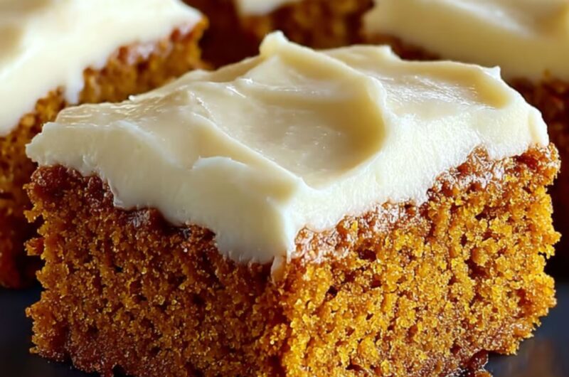 Old-Fashioned Pumpkin Bars