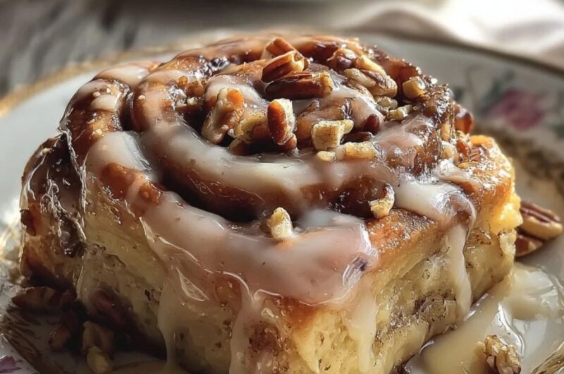 Banana Bread Cinnamon Rolls