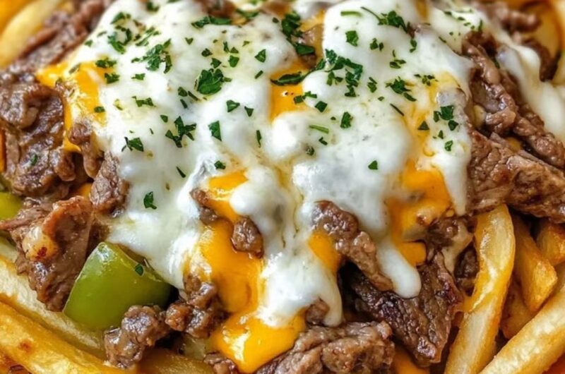 Philly Steak Cheese Fries