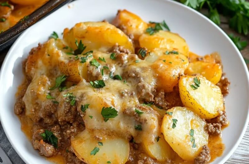 Ground Beef Casserole with Potatoes