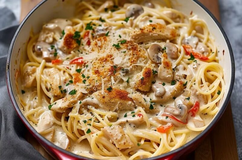 Easy Chicken Tetrazzini Dinner